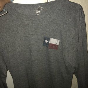 Gray Texas long sleeved shirt